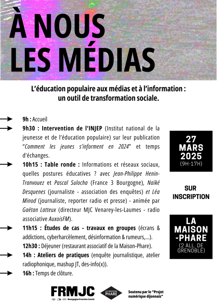 Un nouveau podcast de l'émission A NOUS LES MEDIAS !!! est en ligne !